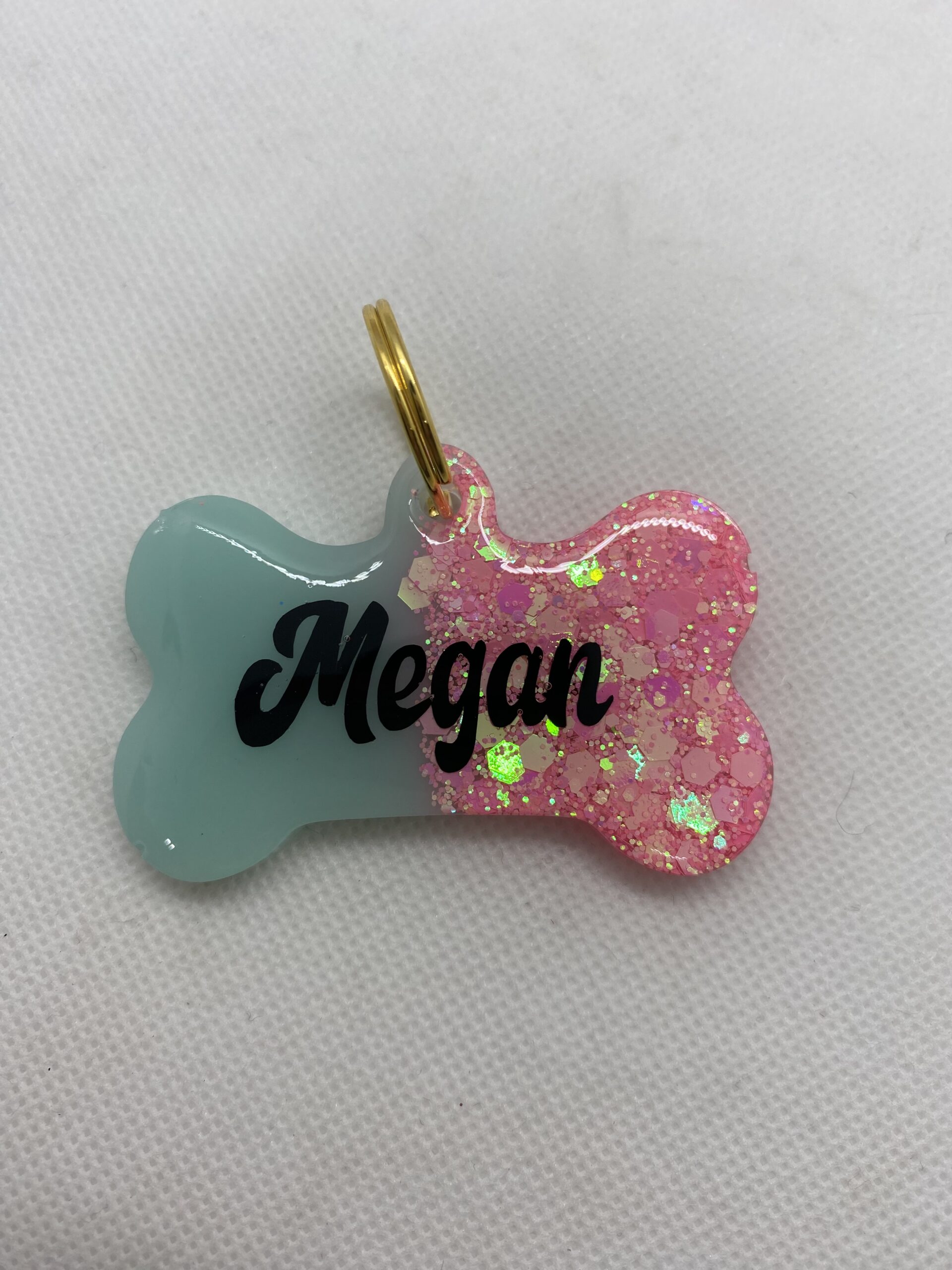 Placa Resina Hueso Pigmento-Glitter 50-50