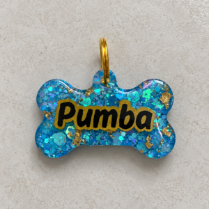 Placa Resina Hueso mezcla Glitter mineral