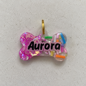 Placa Resina Hueso Glitter-decoracion 50-50