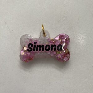 Placa Resina Hueso Pigmento-Glitter en ascenso