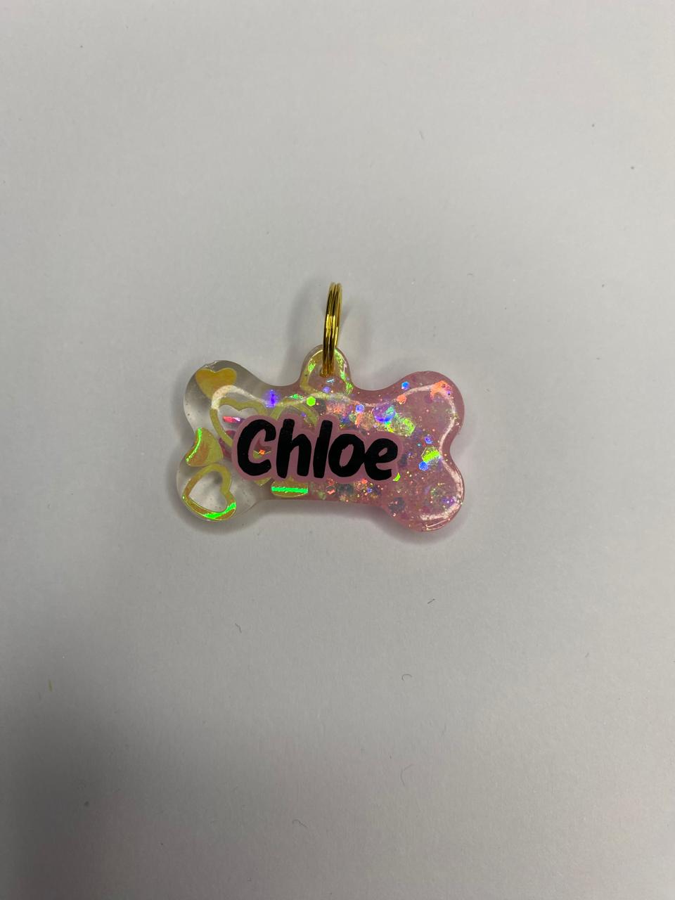 Placa Resina Hueso Decoracion-Glitter 50-50