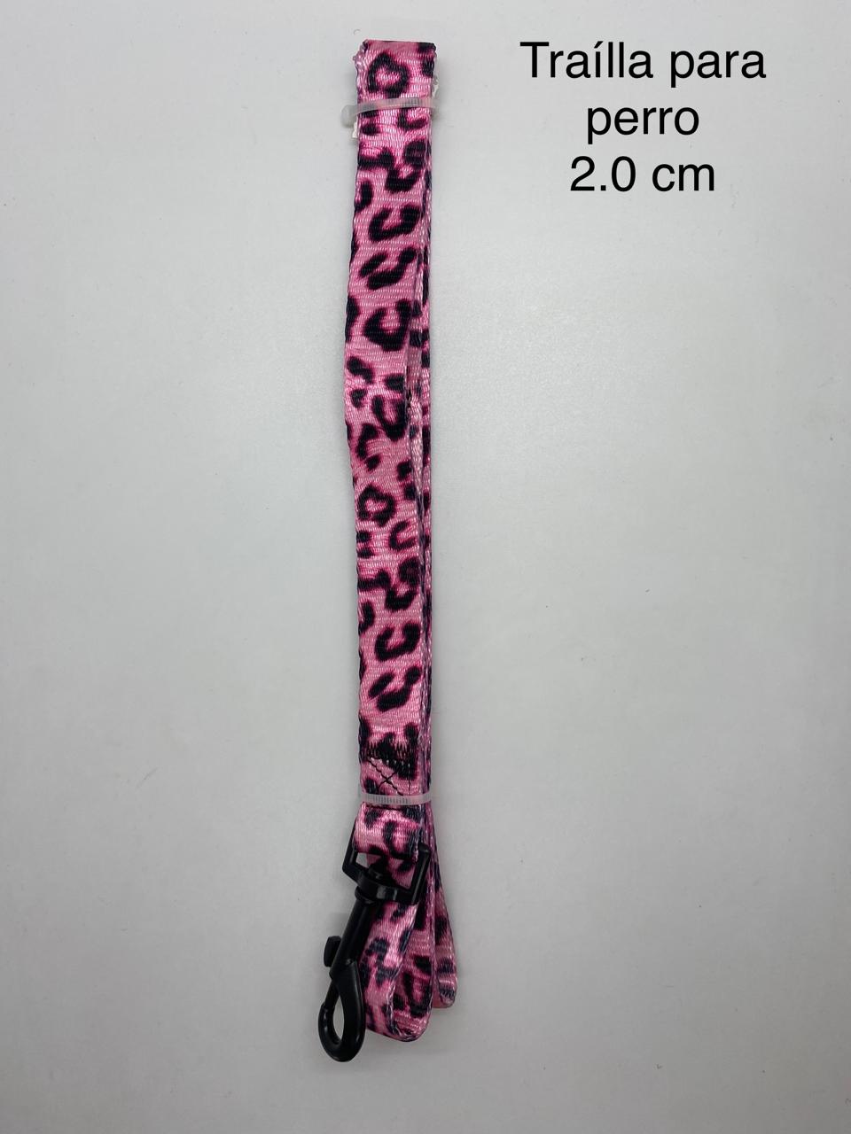 Trailla para paseo animal print