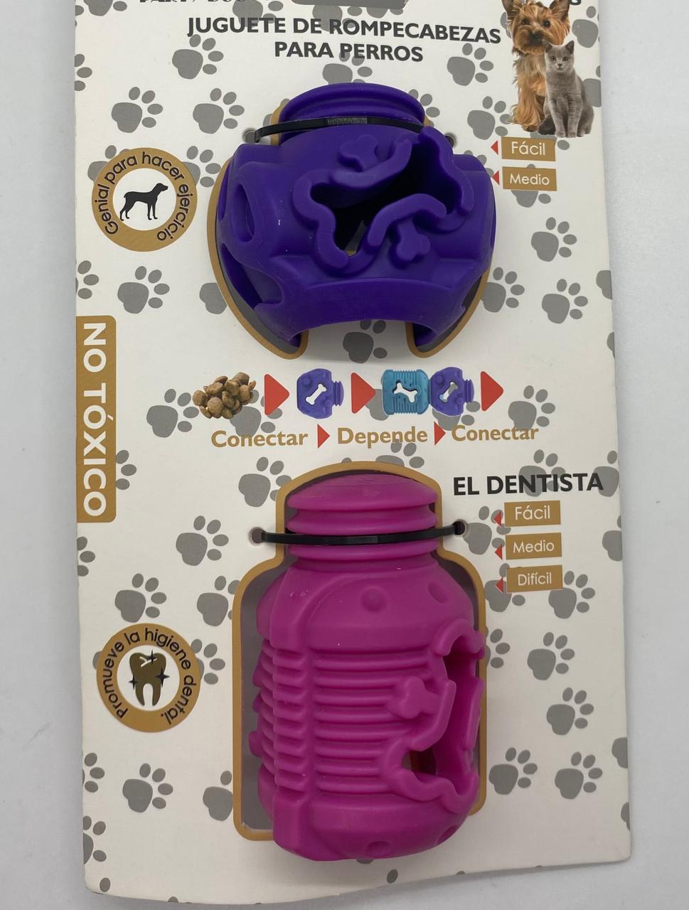 Juguete rompecabezas para perros