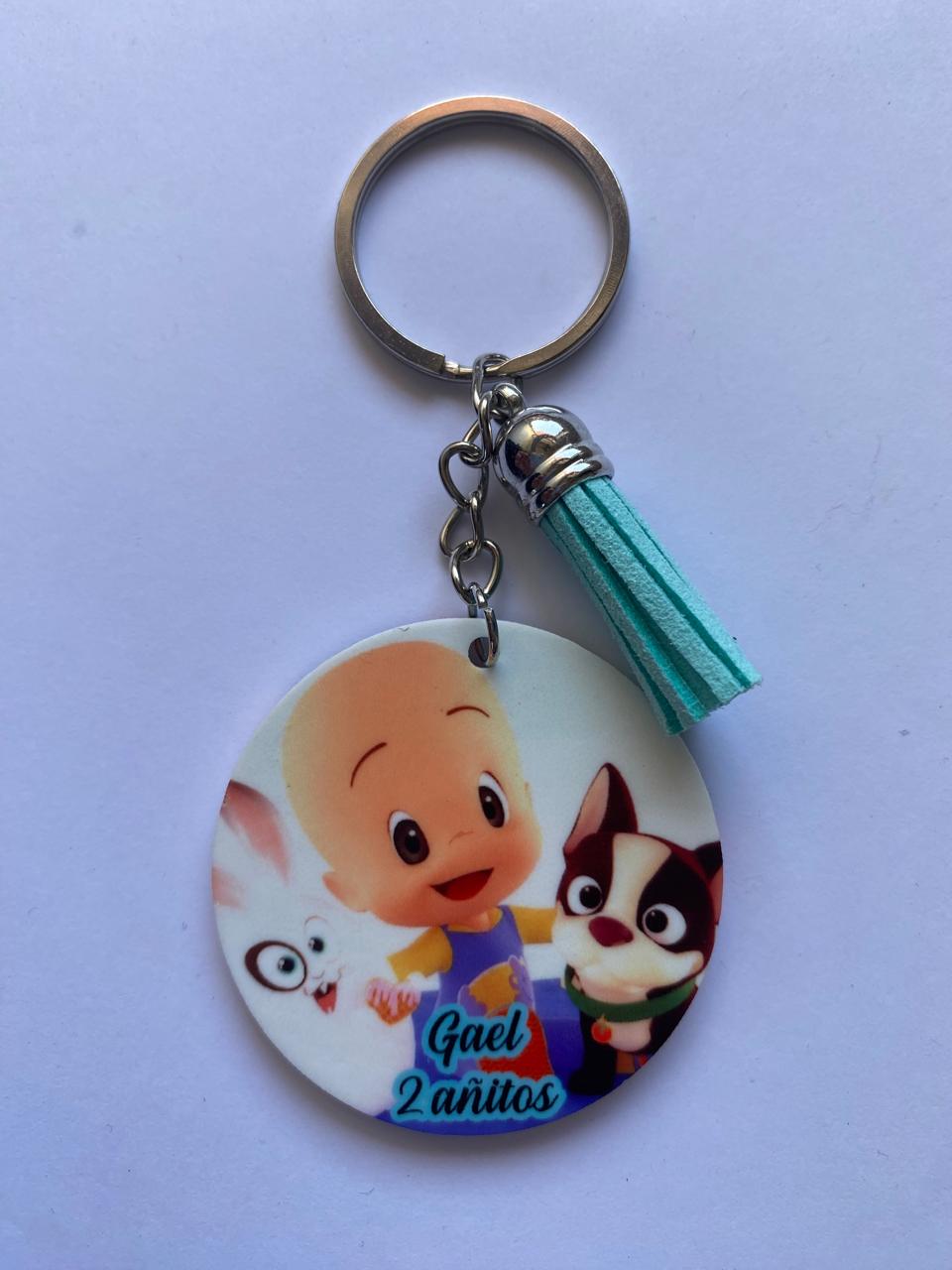 Llavero Acrílico Redondo Personalizado – Sublimado por Ambos Lados - Imagen 3
