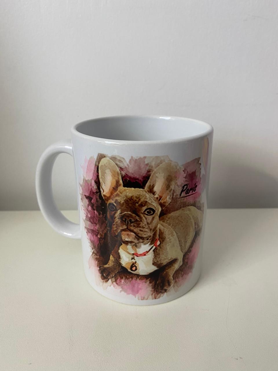 Tazas personalizadas foto estilo pintura digital