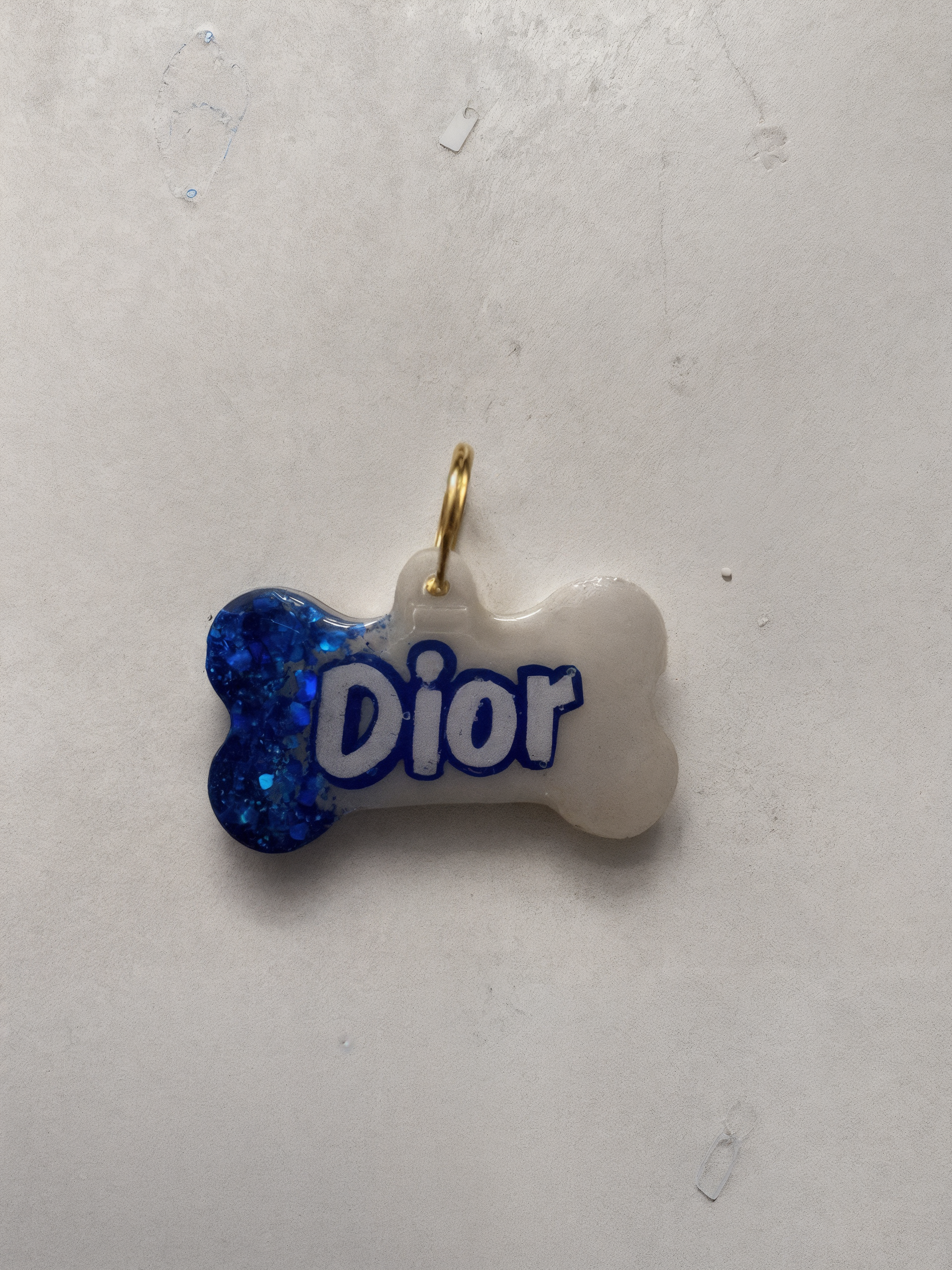 Placa Resina Hueso Glitter-pigmento 10-90
