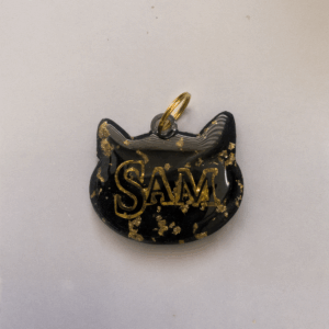 Placa Resina Gato pigmento mineral