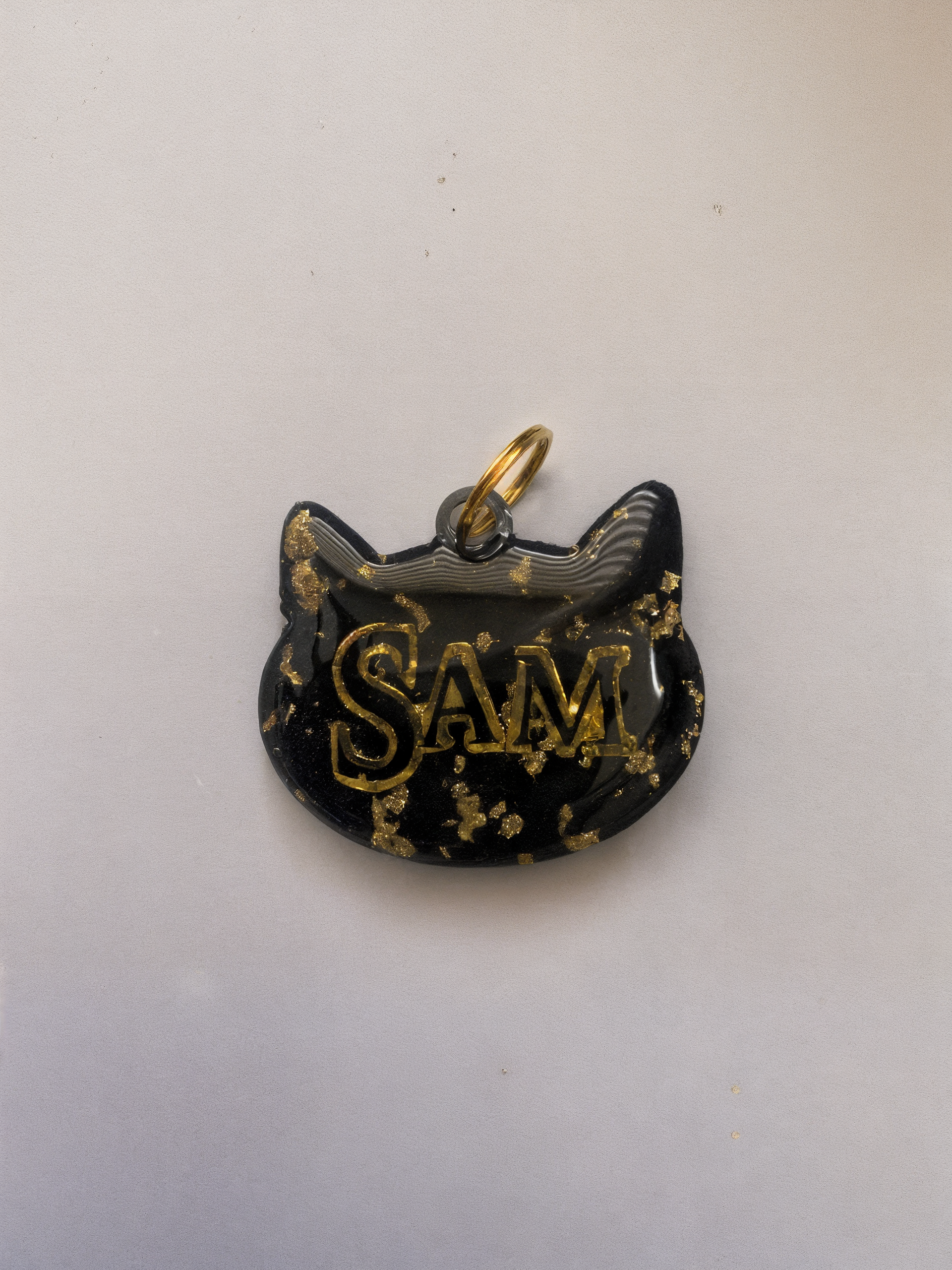 Placa Resina Gato pigmento mineral