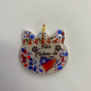 Placa Acrílico Gato Personalizado – Sublimado por Ambos Lados